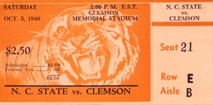 1946 Clemson vs. NC State