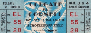 1946 Colgate Red Raiders vs. Cornell Big Red