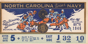 1946 North Carolina vs. Navy