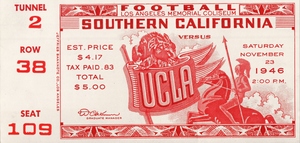 1946 USC Trojans vs. UCLA Bruins