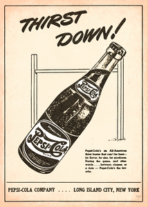 1946 Pepsi Thirst Down Ad