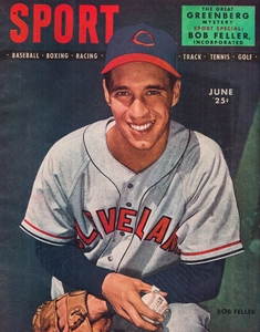 1947 Bob Feller Sport Magazine Cover Art