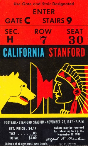 1947 Cal vs. Stanford