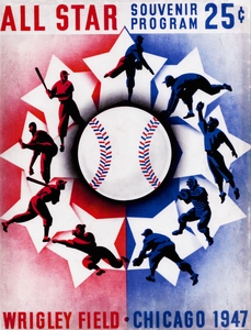 1947 Chicago All-Star Game Program Art