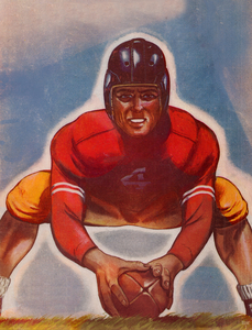 1947 Football Center Art