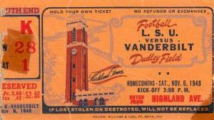 1948 LSU vs. Vanderbilt