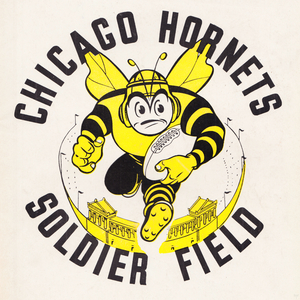 1949 Chicago Hornets Soldier Field Art