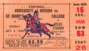 1949 St. Marys vs. Nevada 