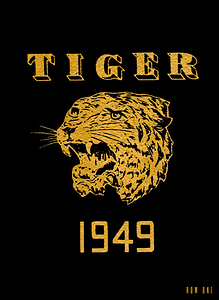 1949 New London Tiger Art