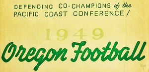 1949 oregon football champions