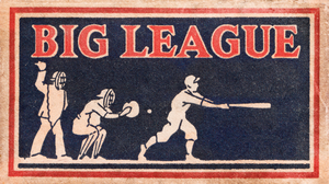 1950 Big League Vintage Baseball Art