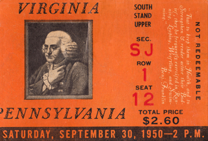1950 Virginia Cavaliers vs. Penn Quakers