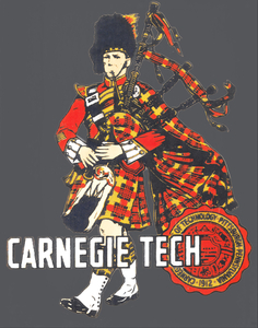 1950s Carnegie Tech Tartans Vintage Art 