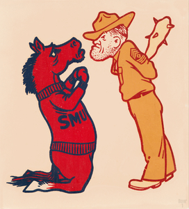 Ol Sarge Taming his Mustang