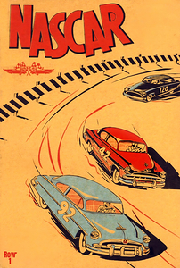 1950s NASCAR Art