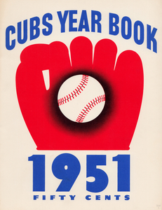 1951 Chicago Cubs Yearbook Art