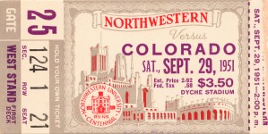 1951 Northwestern vs. Colorado