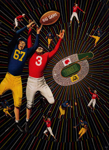 1951 Cal vs. Stanford Football Program Cover Art