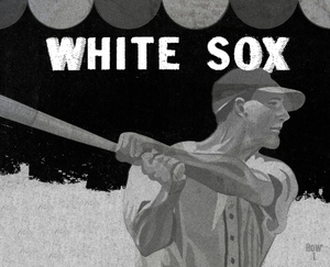 Vintage Fifties Chicago White Sox Art Remix