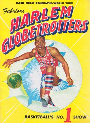 1952 Harlem Globetrotters Basketball Cover Art