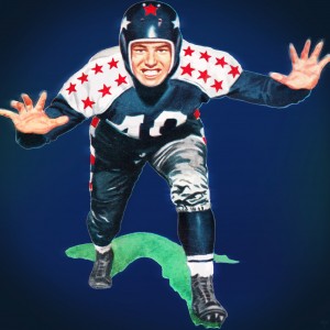1952 Football Lineman Art 