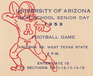 1953 Arizona Wildcats vs. West Texas State 