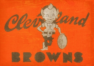 Vintage Cleveland Browns Wall Art