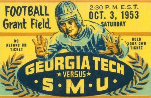 1953 college football art