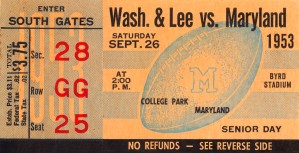 1953 maryland football byrd stadium