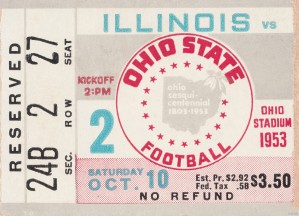 1953 Ohio State vs. Illinois