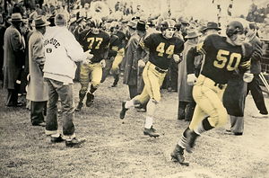Purdue Onto the Field