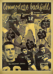 1953 Vandy Football Art Remix