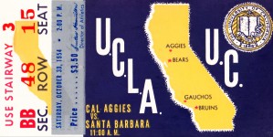 1954 UCLA Bruins vs. California Bears