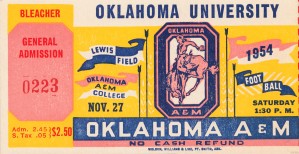 1954 Oklahoma vs. Oklahoma A&M