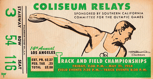 1954 Track and Field Championships in LA