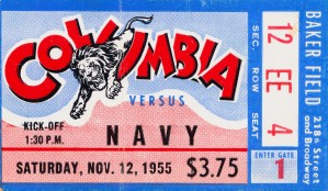 1955 Columbia vs. Navy
