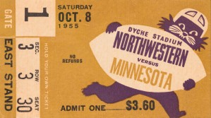 1955 Northwestern vs. Minnesota