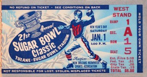 1955 Sugar Bowl Navy Win