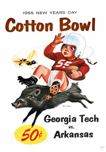 1955 Cotton Bowl Georgia Tech vs. Arkansas
