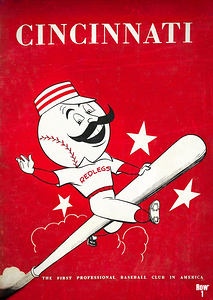 1955 Cincinnati Redlegs Art