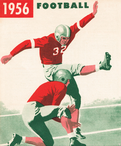 1956 Football Kicker Art 