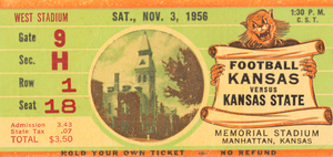 1956 Kansas State Wildcats vs. Kansas Jayhawks