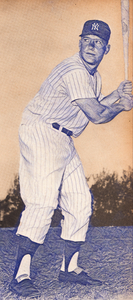 1956 Mickey Mantle Sketch Art
