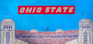 1957 Ohio Stadium Art