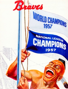 1958 Milwaukee Braves World Champions Art