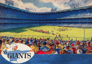 1958 New York Giants Remix Art