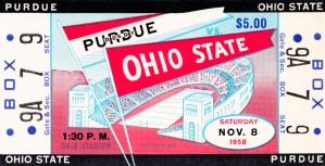 1958 Ohio State vs. Purdue