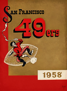 1958 San Francisco 49ers Art