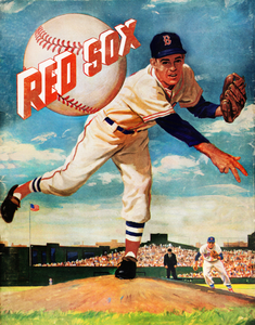 1959 Boston Red Sox Vintage Art