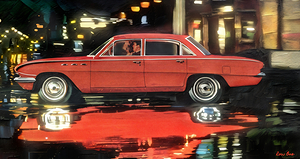 1960 buick car art